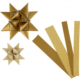 bandes de papier quilling dore 40 pieces