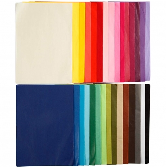 papier de soie a4 assortiment 300 feuilles