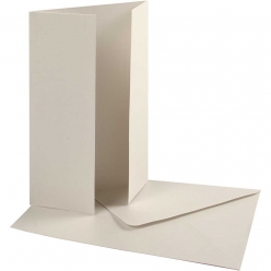 cartes et enveloppes nacrees
