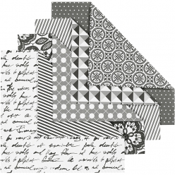 papier origami noir et blanc 15x15 cm 50 feuilles