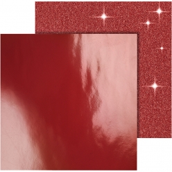 duo de papier design rouge