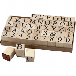 set de timbres en mousse