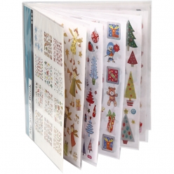 sticker book 12 planches d autocollants fantaisie
