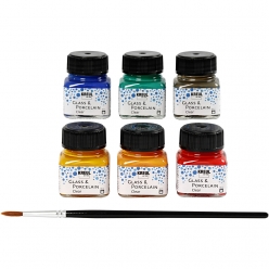 peinture pour verre et porcelaine clear transparent