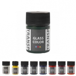 peinture glass color transparente 35 ml