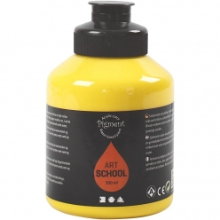 peinture acrylique pigment art school 500 ml