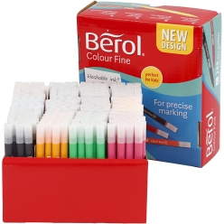 feutres berol trait 06 mm lot de 288 pieces