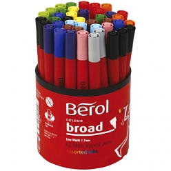 feutres colourbroad lot de 48 feures 17mm