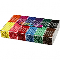 feutres colortime coloris standards 5 mm 288 pieces