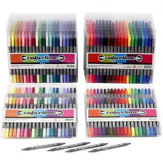 feutres colortime double pointe