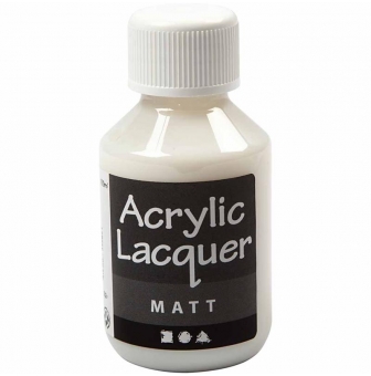 vernis transparent mat 100 ml