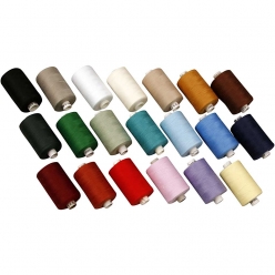 fil a coudre polyester