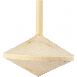 toupie en bois 55 cm