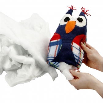 residus de ouatage polyester de rembourrage 3kg