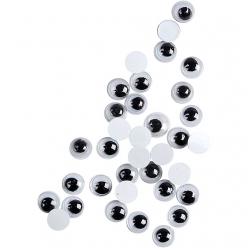 yeux pupille mobile