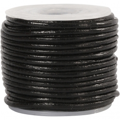 cordon en cuir 1 mm bobine 10 m