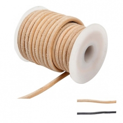corde de cuir 4mm  5m