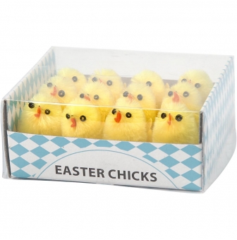 poussins de paques chenille 30mm