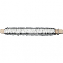 fil de fer galvanise pour fleurs 06 mm 50 m