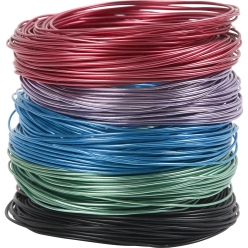 fil aluminium 15 mm assortiment 5x20 m