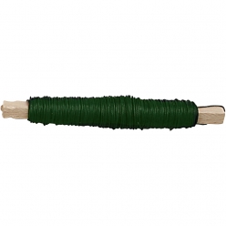 fil acier plastifie pour fleurs 05mm 10x50 m