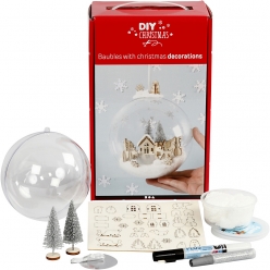 kit pour boule avec decoration interieure