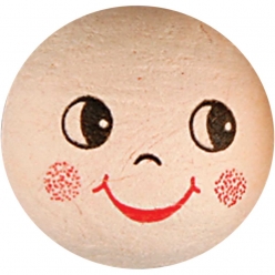 boules d ouate avec visage 30 mm 10 pieces