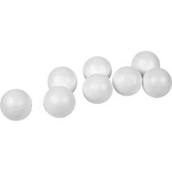 boules en polystyrene