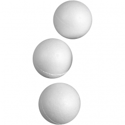 boules en polystyrene