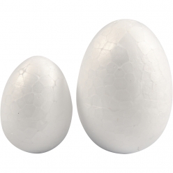 oeufs en polystyrene