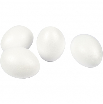 oeufs en polystyrene
