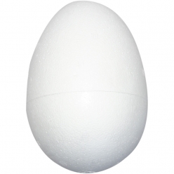 oeufs en polystyrene