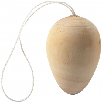 oeufs en bois brut 40 mm 15 pieces