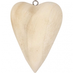 coeur en bois 115 cm