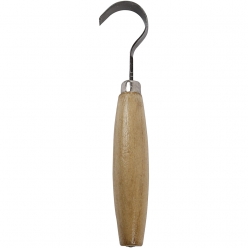 gouge coudee pour sculpture