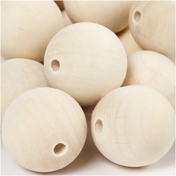 perles en bois