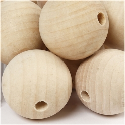 perles en bois