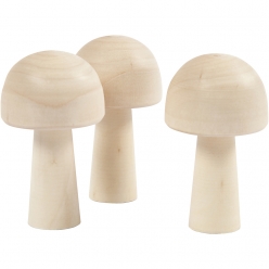 champignon en bois