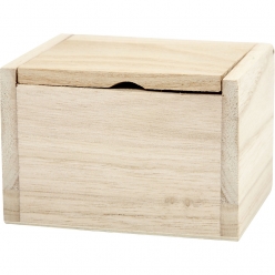 boite avec couvercle rabattable 10x82x67 cm