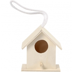 petit nichoir en bois 6x6 cm