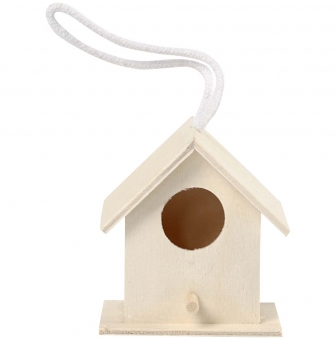 petit nichoir en bois 6x6 cm