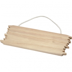 panneau de porte avec attache 16x55 cm