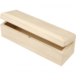 boite en bois fermeture magnetique 20x6x6 cm