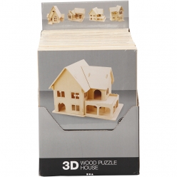 kit de construction 3d en bois