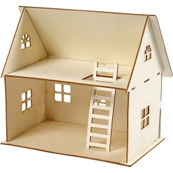 kit de construction d une maison de poupee