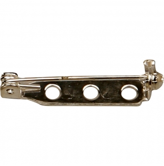 monture de broche 25 mm argente 10 pieces