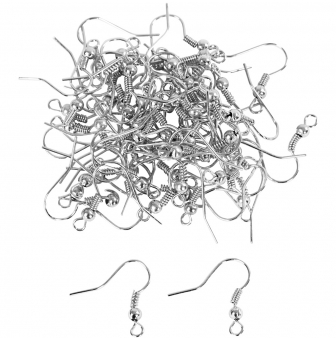 crochet boucles d oreilles 18mm 100 pieces