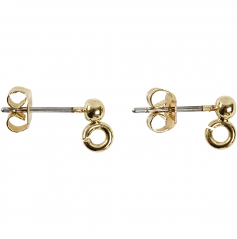 clou boucle d oreille 13 mm 6 pieces