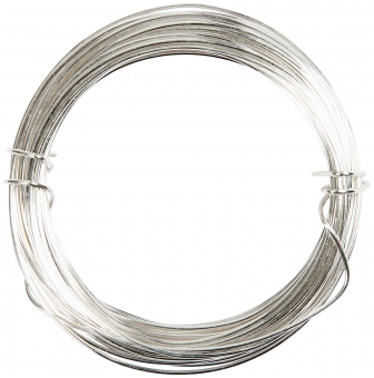 fil metallique argente 04 mm 20m