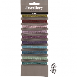 chaine de perles coloree